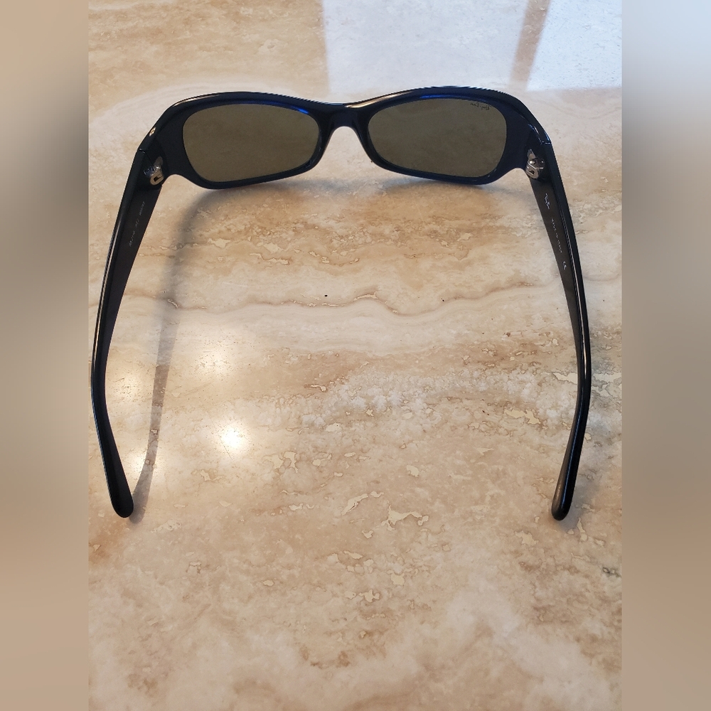 NWOT RARE MEN'S RAYBAN RB2116 INDIGO BLUE MIRRORED SUNGLASSES W/ CASE 100% AUTH! - Picture 4 of 8